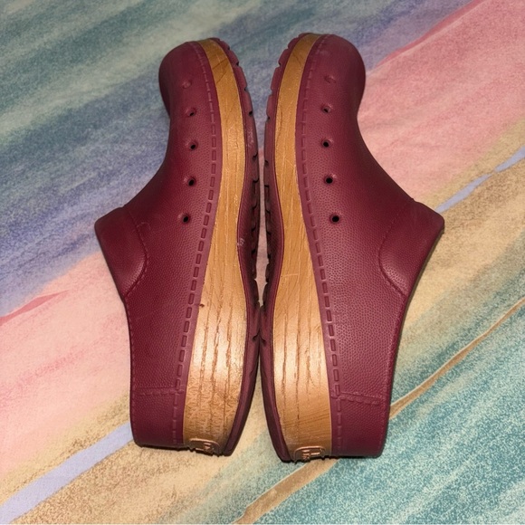 DANSKO Kane Shoes EU 38 Block Heel Slip On Mules Molded EVA Clog - Picture 8 of 10